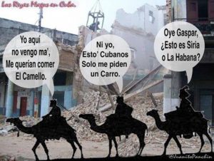 “The Three Kings in Cuba” by Juanito Panchín