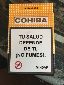 TO SMOKE OR NOT TO SMOKE? A CUBAN QUESTION