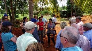 Florida agricultural industry delegation at Vivero Alamar outside of Havana