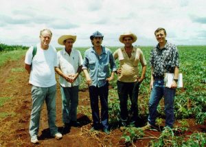 UF-IFAS researcher Dr. Fred Royce conducting field research in Cuba