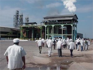 Cuba citrus juice processing plant